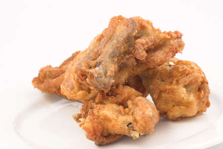 The curnal's fovorite chicken, friedの写真素材