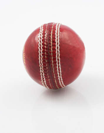 Cricket ball close upの写真素材