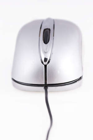 Mouse isolated on white backgrouns, macroの写真素材