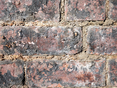 Brick wall background. City wall. Close up.
