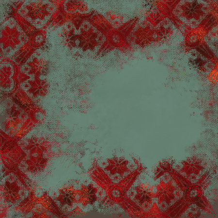 Abstract background with modern impressionist mood. Compostion.の写真素材