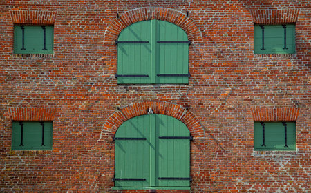 Warehouse at the port