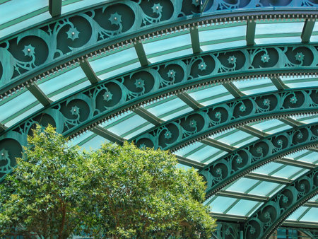 Entrance canopy at the Hotel Parisのeditorial素材