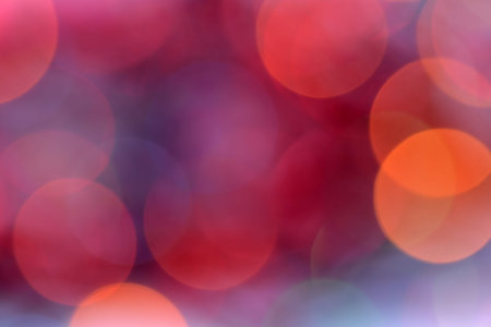 Holiday defocused lights as abstract background