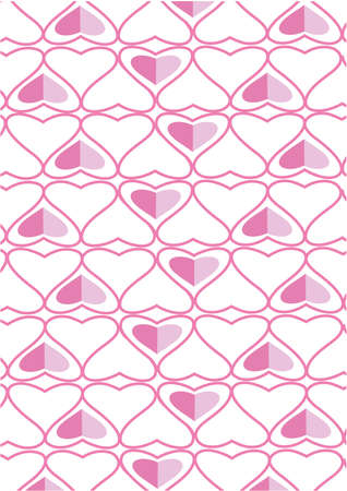 The background made from hearts. のイラスト素材