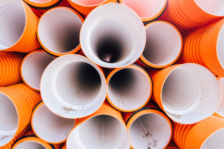 Orange pipes