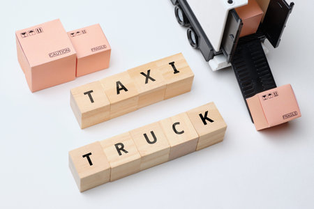 Courier Industry Term Taxi Truck for exclusive use