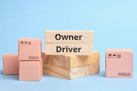 Courier Industry Term Owner Driver. Sub-contracting driver