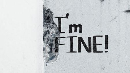 I fine. The inscription on the wall of the building