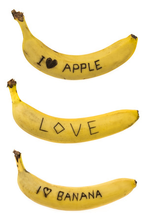 Banana love setの写真素材