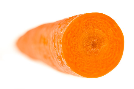 Cut carrot close-upの写真素材