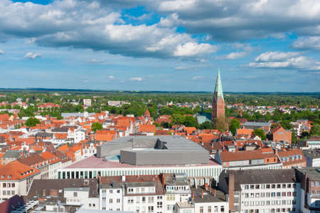 City of Lubeck in Germanyの写真素材