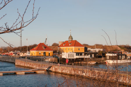 Sluseholmen in Copenhagen harbor