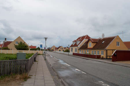 town of Skagen in Denmarkの写真素材