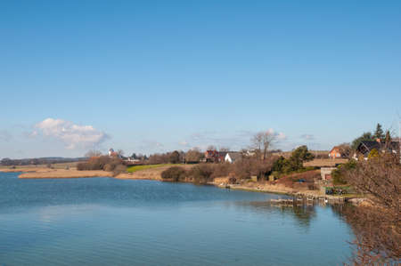 Town of Kalvehave in Denmarkの写真素材