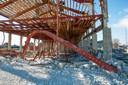 Demolition site in Denmark