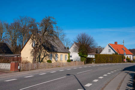 Town of Nyraad in Denmarkの写真素材