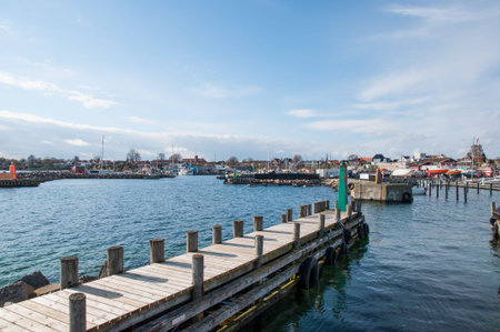 Port of Rodvig iin the Danish Countryside
