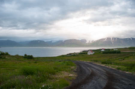 Icelandic countrysideの写真素材