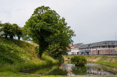 the ruins of Vordingborg castle in Denmarkのeditorial素材