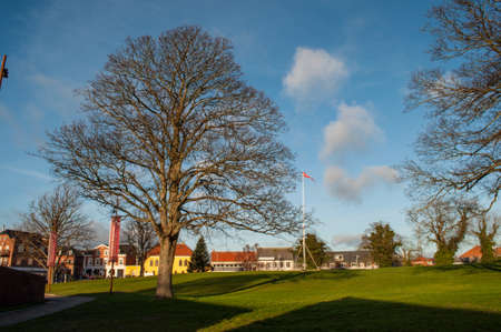town of Vordingborg in Denmarkの写真素材