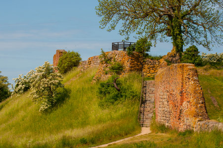 Vordingborg Castle ruins in Denmark
