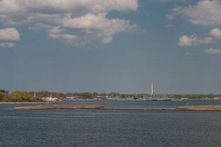 Nature near Rostock in Germanyの写真素材
