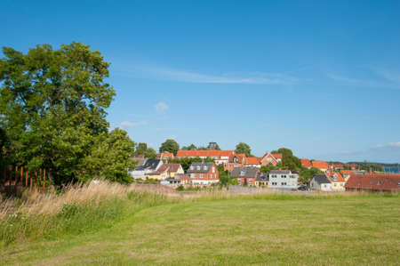 Town of Vordingobrg in Denmarkの写真素材