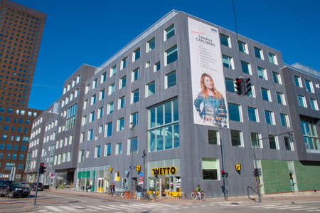 Copenhagen Denmark - March 17. 2018: Building of University College Copenhagenのeditorial素材