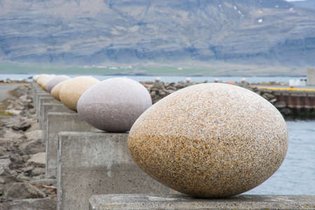 Djupivogur Iceland - June 9. 2019: The eggs in Gledivikのeditorial素材