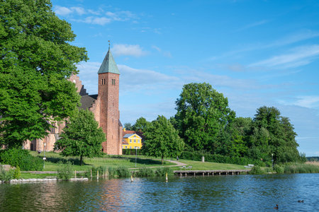 The cathedral of town of Maribo in Lolland in Denmark