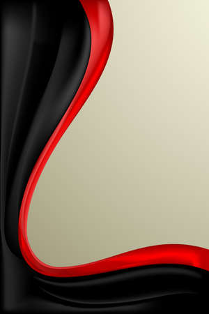 illustration of simple bakground with  black and red colorのイラスト素材