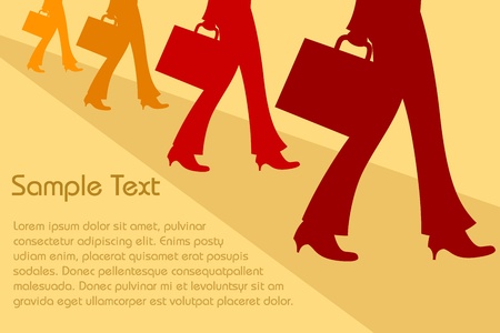 illustration of modern trade with light backgroundのイラスト素材