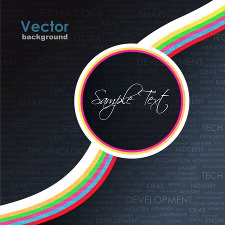 illustration of vector backgroundのイラスト素材