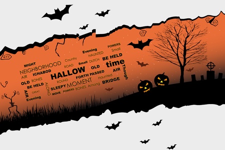 illustration of halloweenのイラスト素材