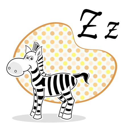 illustration of zebraのイラスト素材