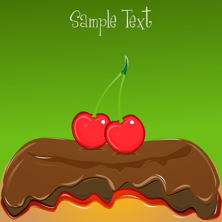illustration of birthday cardの写真素材