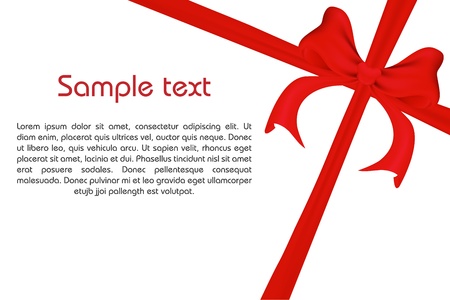 illustration of gift card on white backgroundのイラスト素材