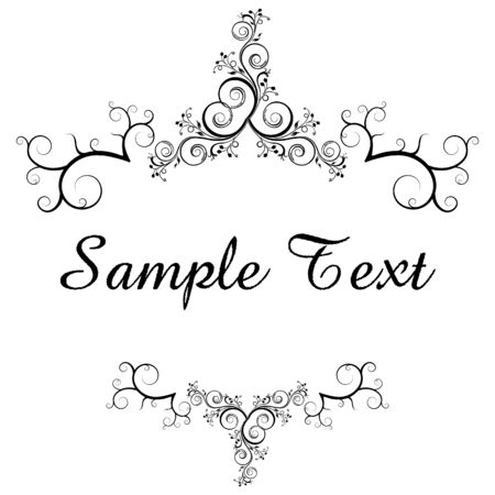 illustration of floral vector background on white backgroundのイラスト素材