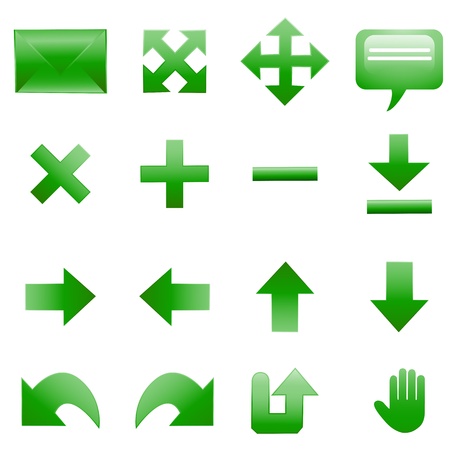illustration of communication icons on white backgroundのイラスト素材