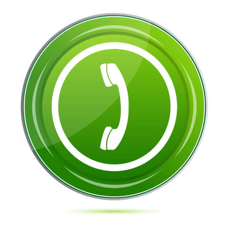 illustration of calling symbol on white backgroundのイラスト素材