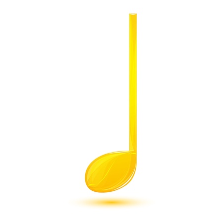 illustration of music text on white backgroundのイラスト素材