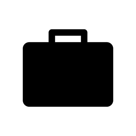 Briefcase icon illustration.のイラスト素材