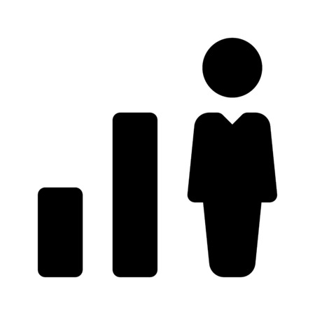 profit chartのイラスト素材