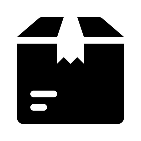 delivery parcelのイラスト素材