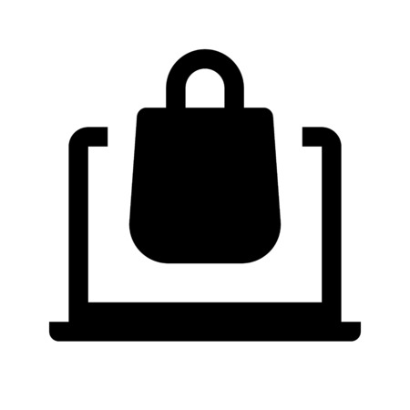 online shopping conceptのイラスト素材