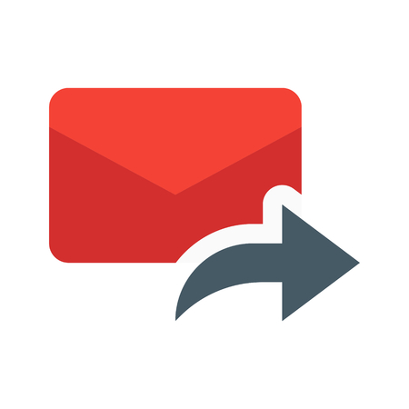 mail forwardのイラスト素材