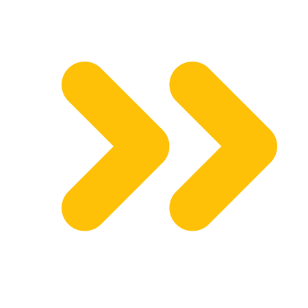 double rounded arrowのイラスト素材