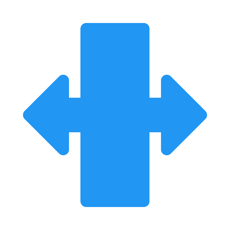 slide arrowのイラスト素材
