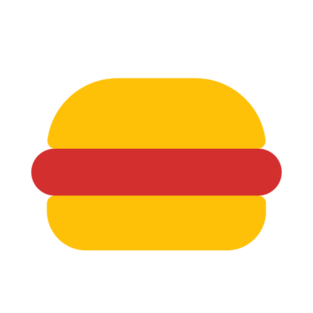 beef burgerのイラスト素材